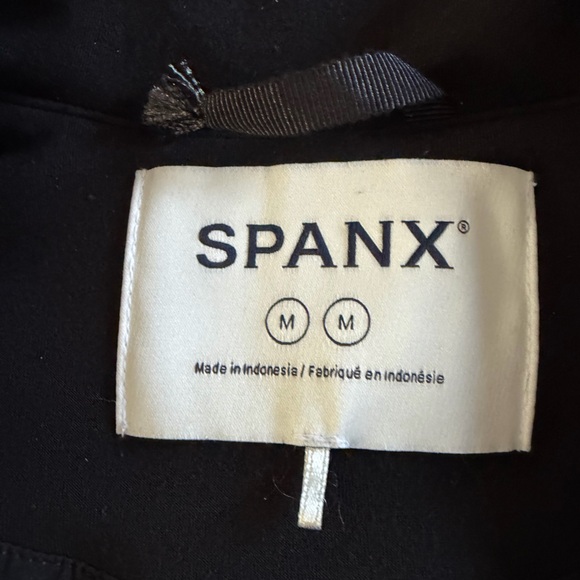 Spanx AirEssentials Long Open Front Jacket Size Medium Black - Picture 5 of 5